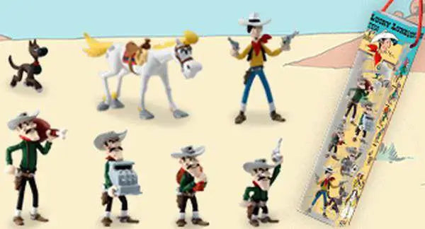 PLASTOY LUCKY LUKE TUBE 7 S FIGURA 32 cm