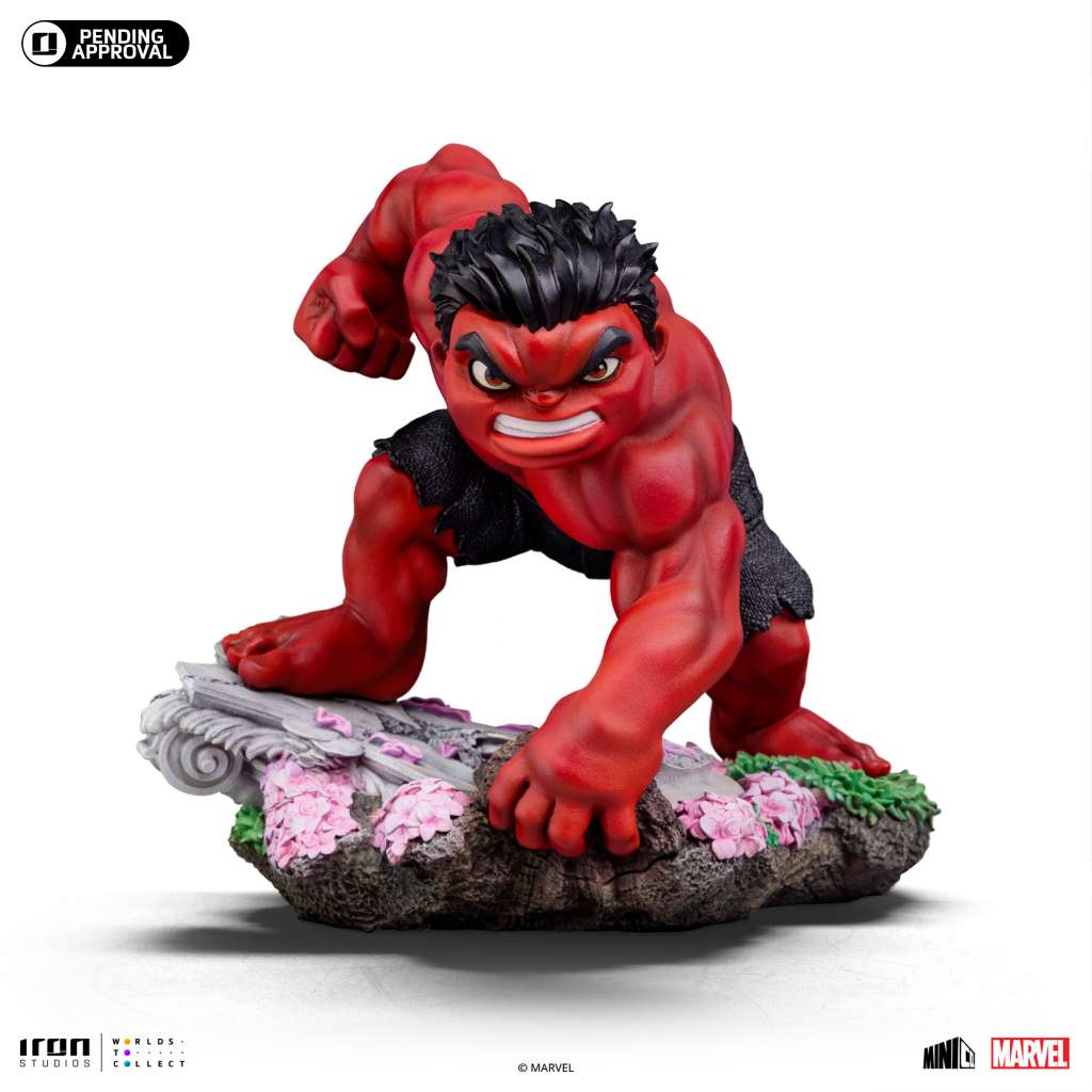 CAPTAIN AMERICA 4 RED HULK MINICO