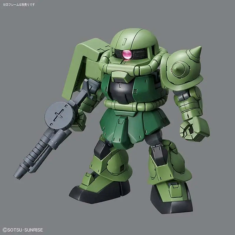 BANDAI SD CROSS SILHOUETTE ZAKU II MODEL KIT 7 cm