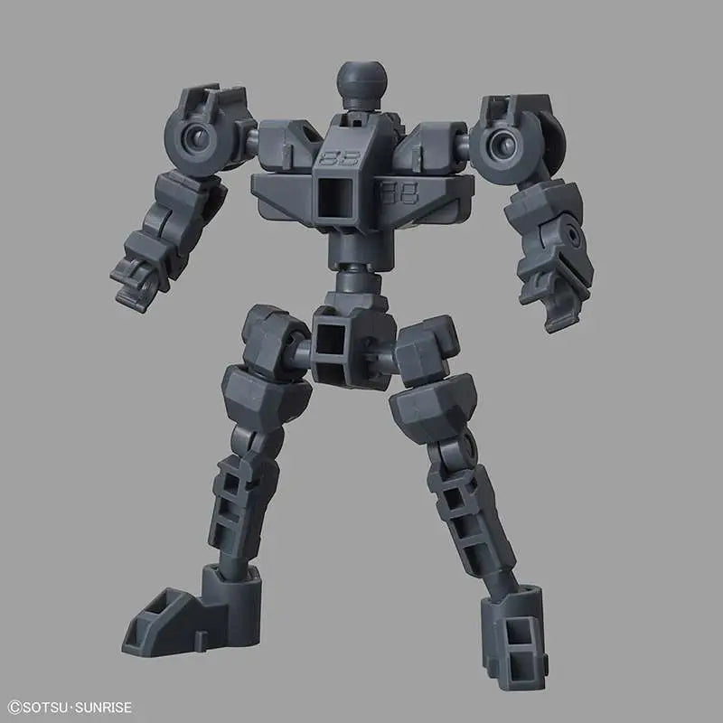 BANDAI SD CROSS SILHOUETTE FRAME GRAY MODEL KIT 7 cm