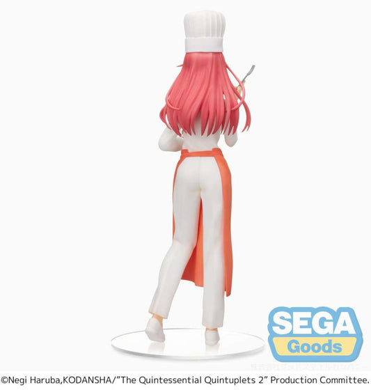 THE QUINTESSENTIAL QUINTUPLETS 2 SPM PVC STATUA ITSUKI NAKANO COOK VER. 23 CM SEGA