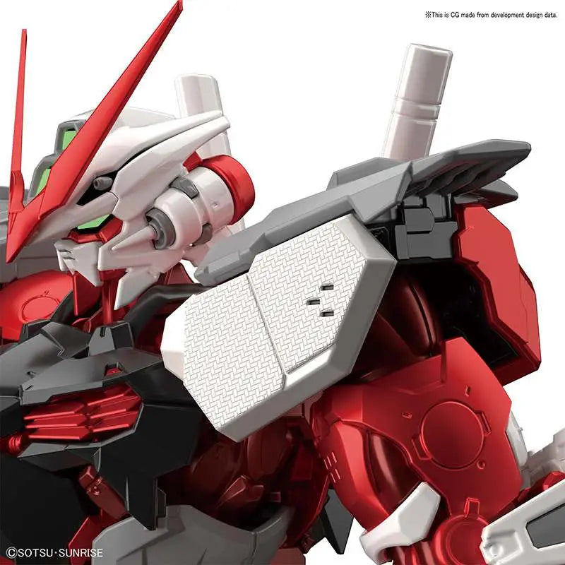 BANDAI RAY - GUNDAM MG AST RED FRAME HI RES 1/100 MODEL KIT 16 cm