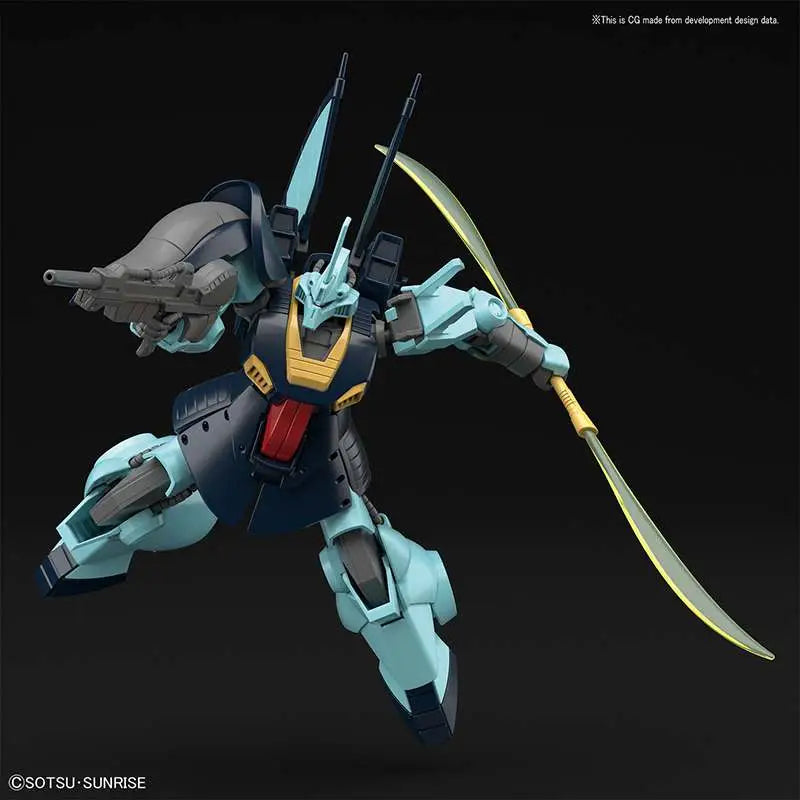 BANDAI HGUC DIJEH 1/144 MODEL KIT 13 cm