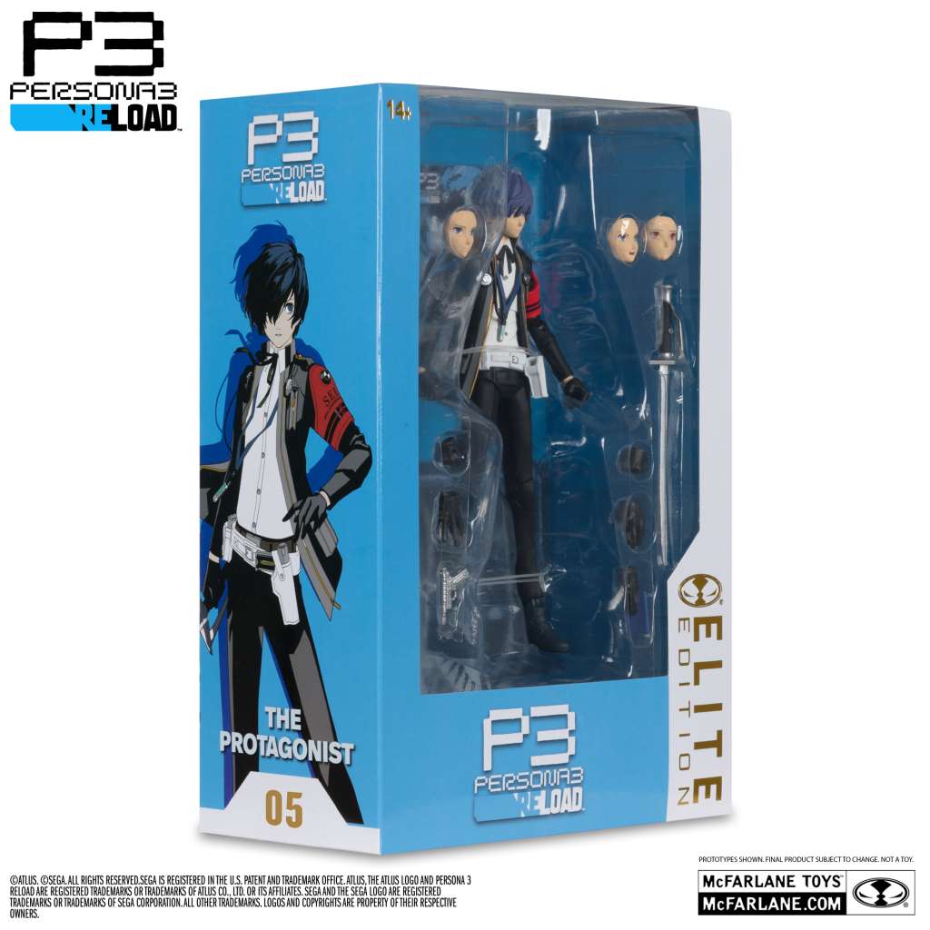 MCFARLANE TOYS 25 PERSONA 3 PROTAGONIST ELITE EDITION ACTION FIGURE 18 cm