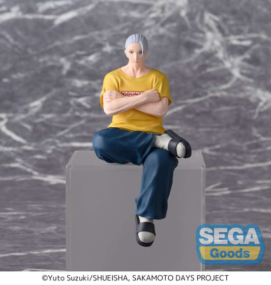 SAKAMOTO DAYS PM PERCHING PVC STATUA TARO SAKAMOTO SERIOUS VER. 14 CM SEGA