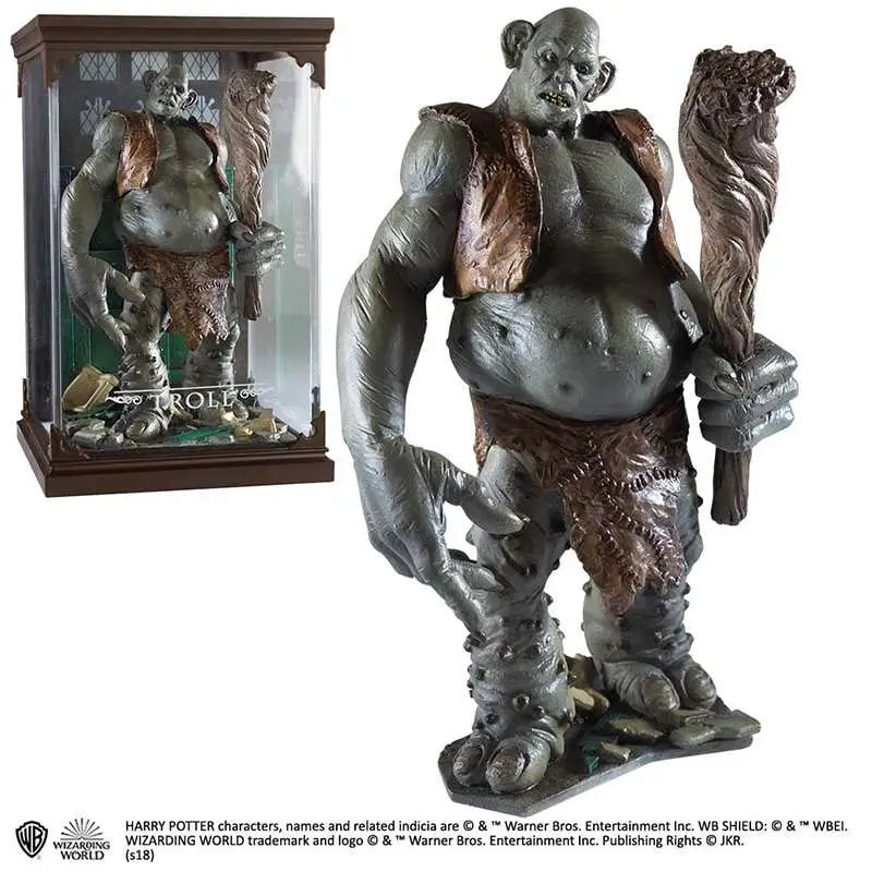 NOBLE COLLECTIONS - NEON GENESIS EVANGELION HP MAGICAL CREATURES NO 12 TROLL STATUA 18 cm