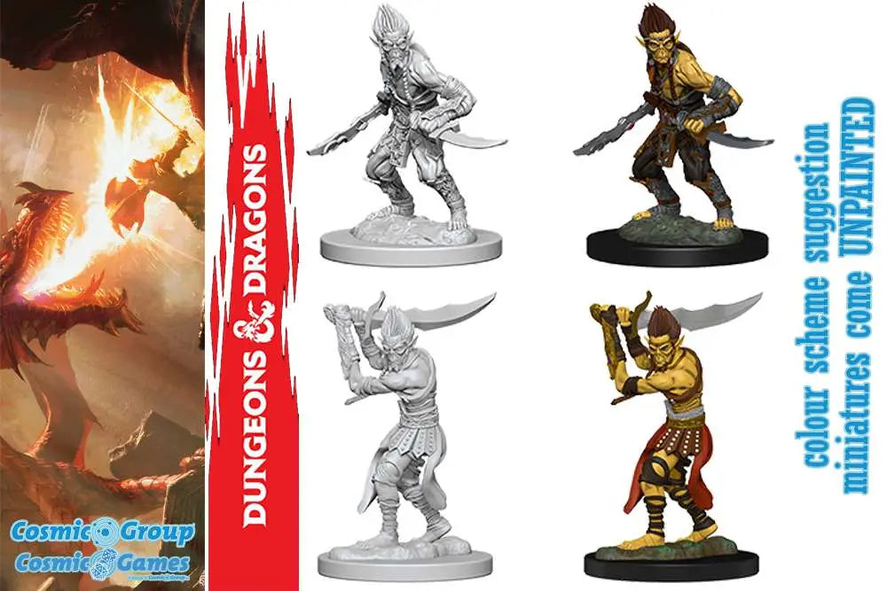 WIZKIDS - DUNGEONS AND DRAGONS D&D NOLZUR MUM GITHYANKI MINI FIGURA