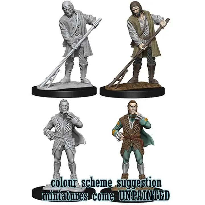 WIZKIDS - DC PATHFINDER UM TOWNS FARMER/ARISTOCRAT MINI FIGURA