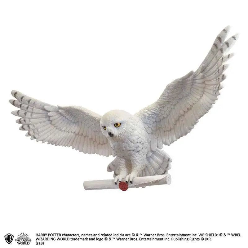 NOBLE COLLECTIONS HP HEDWIG POST WALL DECOR STATUA