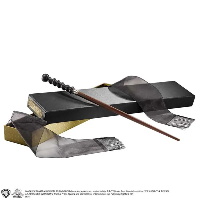 NOBLE COLLECTIONS - HARRY POTTER FB ABERNATHY WAND REPLICA