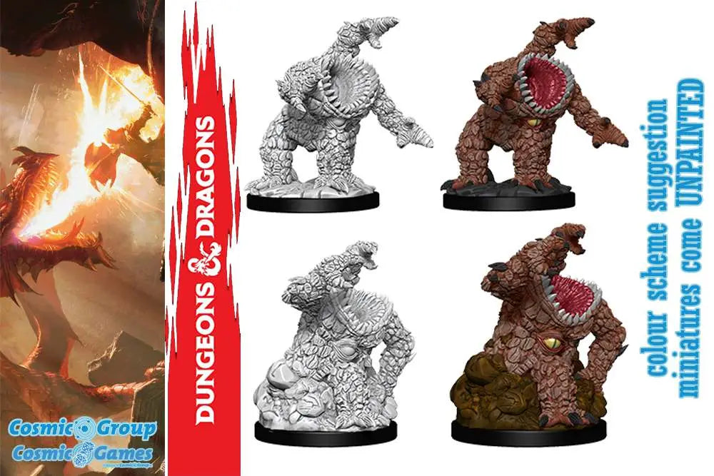 WIZKIDS - DUNGEONS AND DRAGONS D&D NOLZUR MUM XORN MINI FIGURA