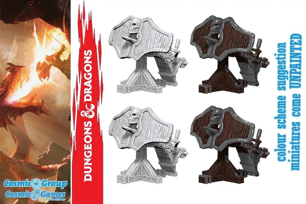 WIZKIDS - DUNGEONS AND DRAGONS D&D NOLZUR MUM BALLISTA MINI FIGURA