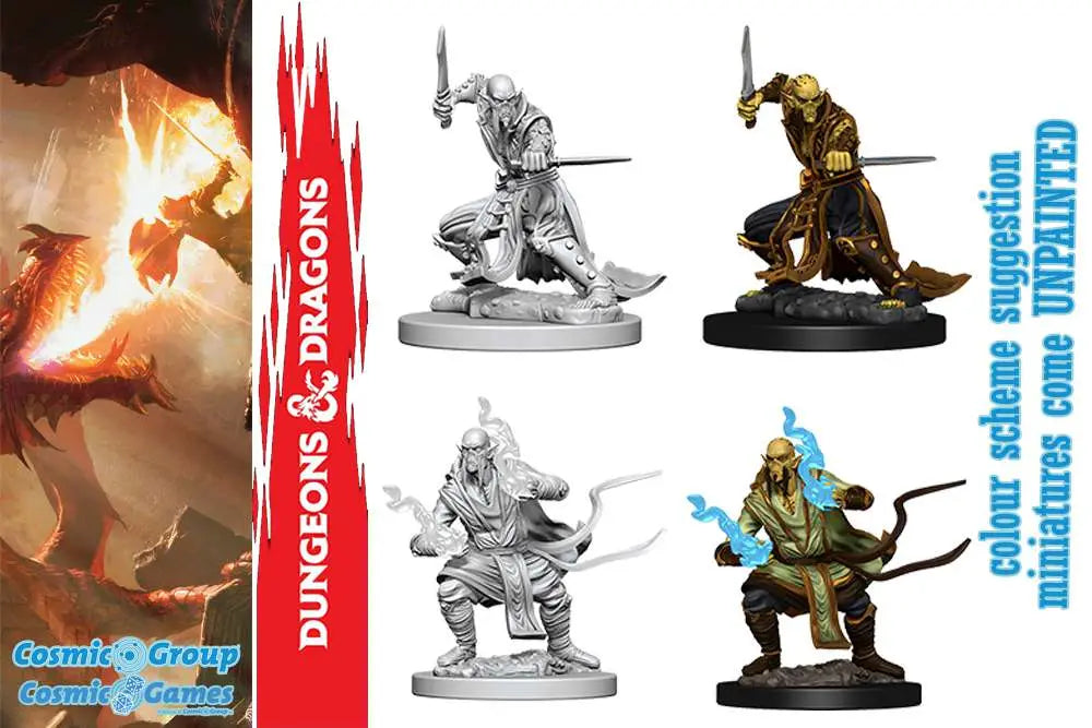 WIZKIDS - DUNGEONS AND DRAGONS D&D NOLZUR MUM GITHZERAI MINI FIGURA