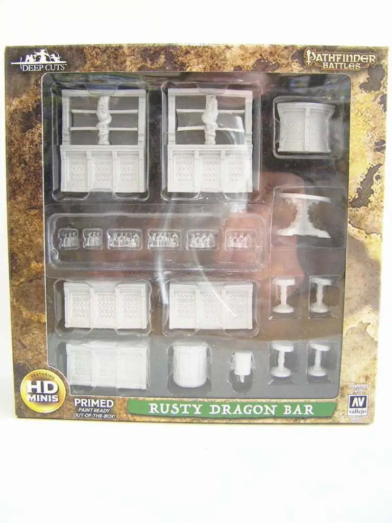 WIZKIDS - DC PATHFINDER UM RUSTY DRAGON BAR MINI FIGURA