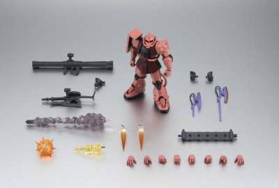 RS MS-06S ZAKUⅡCHAR ANIME AF ACTION FIGURA BANDAI