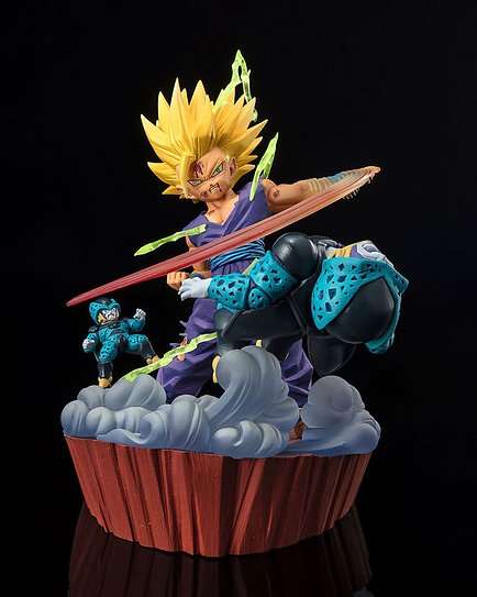 DRAGON BALL FIGUARTSZERO EXTRA BATTLE STATUA PVC GOHAN SUPER SAIYAN 2 20CM BANDAI