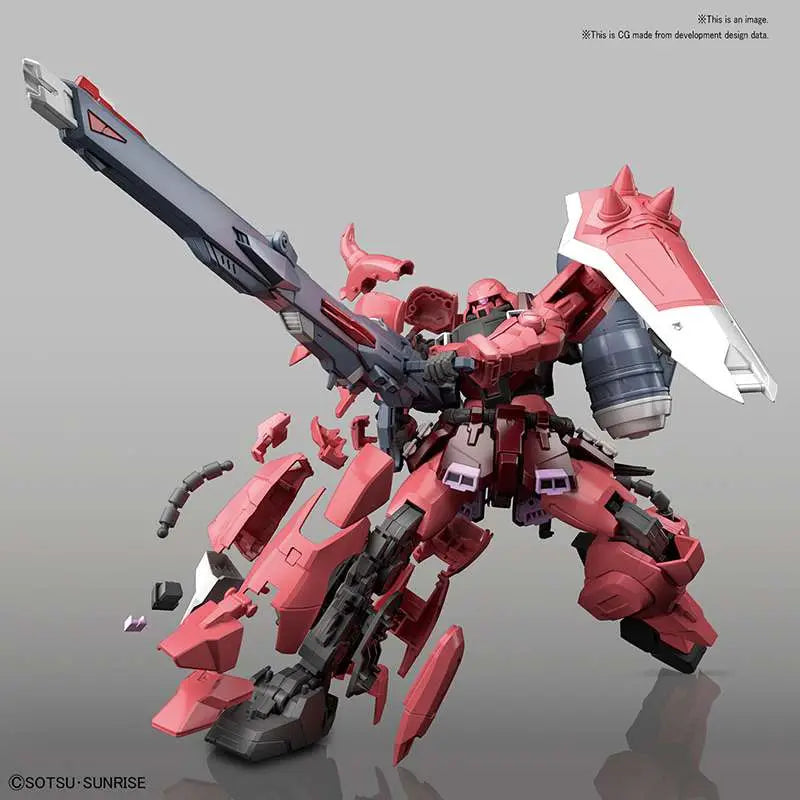 MG ZAKU GUNN WARRIOR LUNAMARIA 1/100