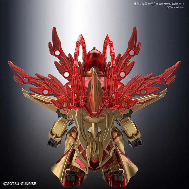 BANDAI SD SANGOKU SOKETS ZHOU YU AKATSUKI MODEL KIT 8 cm