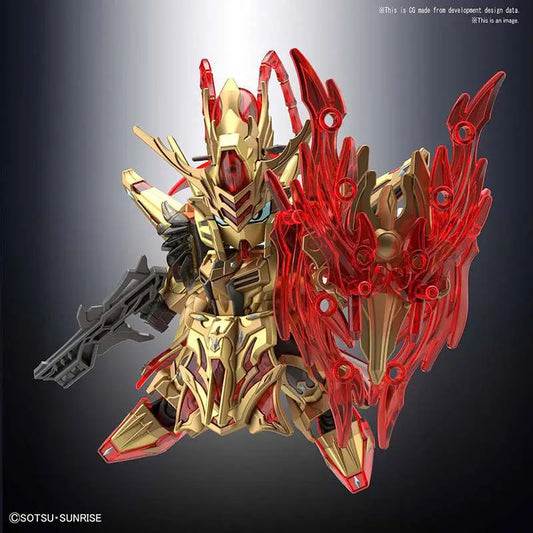BANDAI SD SANGOKU SOKETS ZHOU YU AKATSUKI MODEL KIT 8 cm