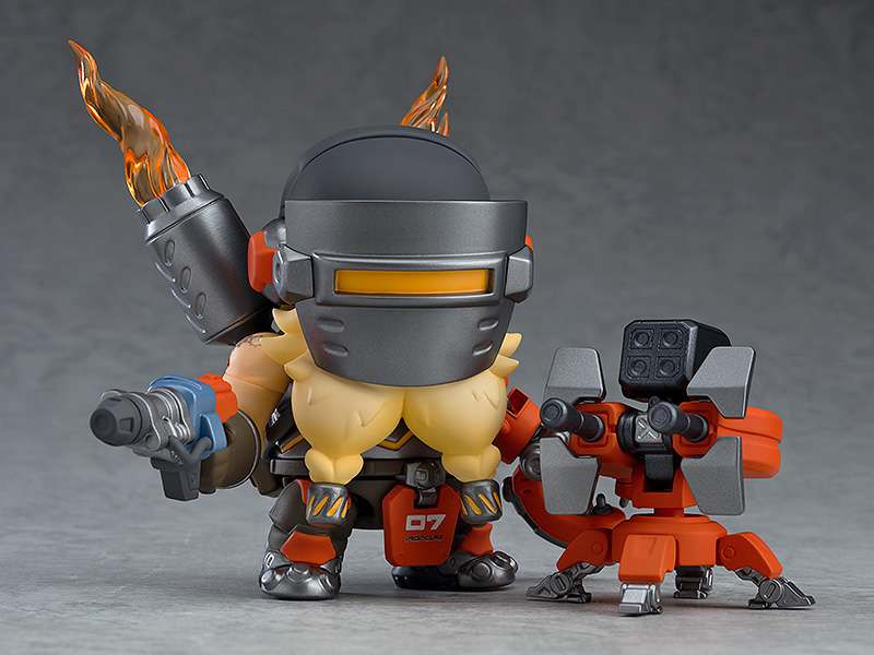OVERWATCH NENDOROID MINI FIGURA TORBJRN CLASSIC SKIN ED 10CM GOOD SMILE COMPANY