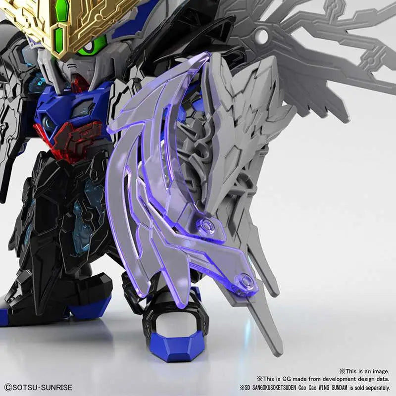 BANDAI SD SANGOKU SOKETS XU HUANG DEATHSCYTHE MODEL KIT 8.5 cm