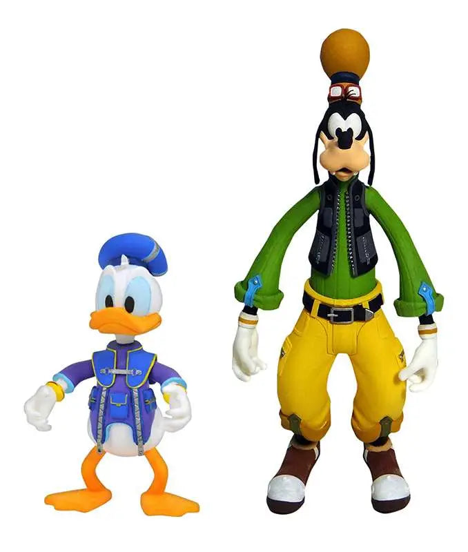 DIAMOND SELECT - DISNEY KINGDOM HEARTS 3 SELECT GOOFY & DONALD ACTION FIGURE 15 cm