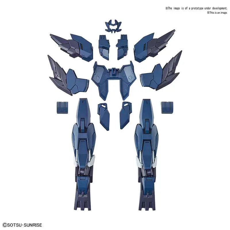 BANDAI HG BD NEW MAIN MOBILE SUIT CUSTOM 1/144 MODEL KIT 10 cm