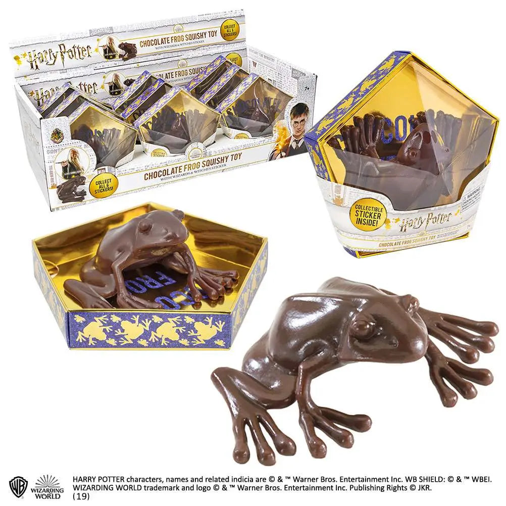 NOBLE COLLECTIONS HP CHOCOLATE FROG PROP REPL DISPLAY (9) REPLICA