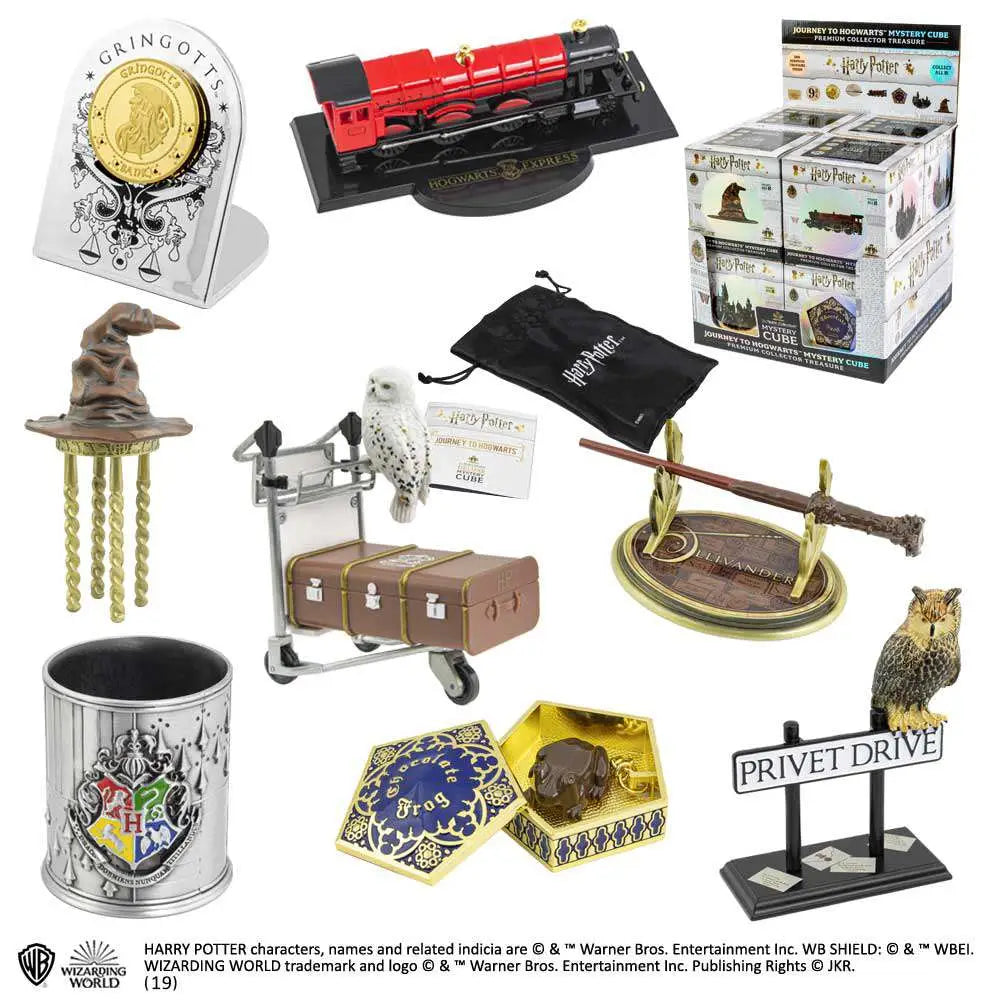 NOBLE COLLECTIONS - HARRY POTTER HP JOURNEY HOGWARTS MYSTERY CUBE (8) REPLICA