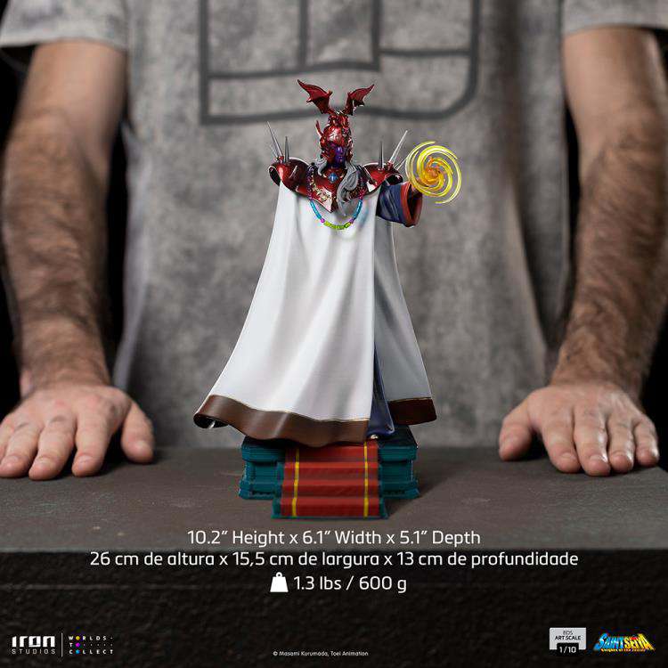 IRON STUDIOS - SAINT SEIYA POPE ARES 1/10 STATUA 26 cm