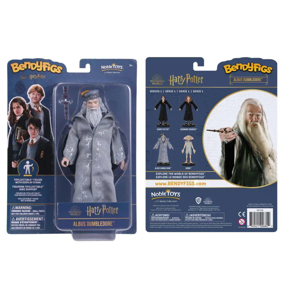 NOBLE COLLECTIONS - HARRY POTTER DUMBLEDORE BENDY FIGURA 18 cm