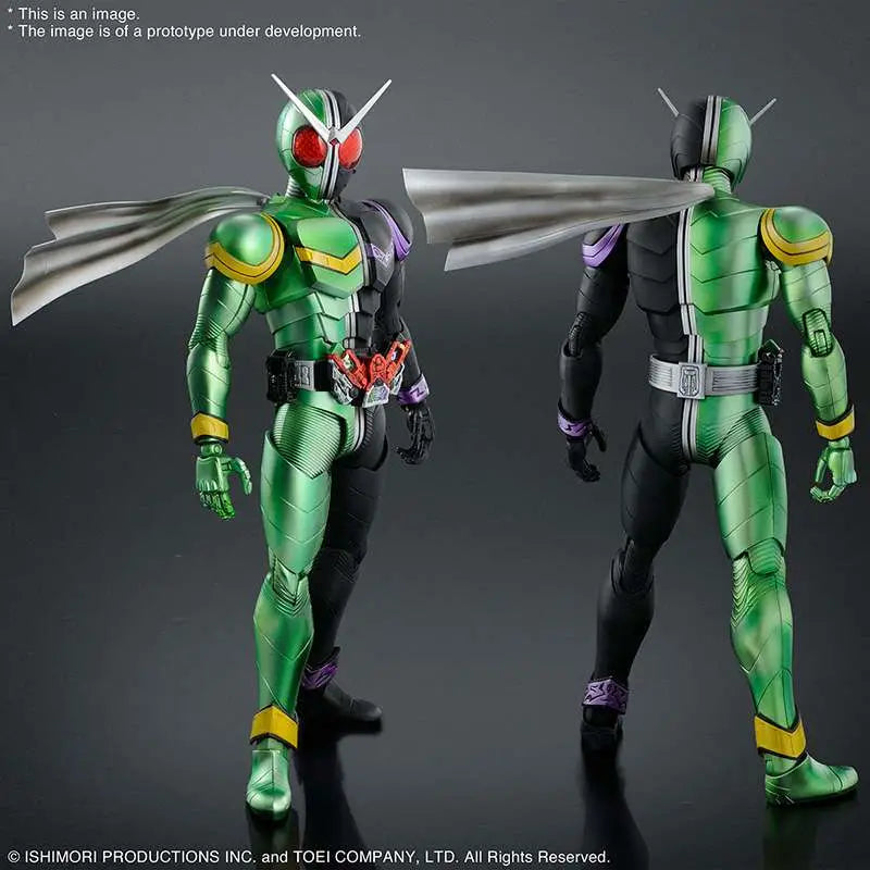 BANDAI MG FIG RISE ART KAMEN RIDER DOUBLE CYCLO MODEL KIT 16 cm