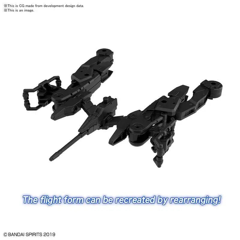 BANDAI EX ARM VEHICLE SPAC CRAFT BLCK 1/44 MODEL KIT 30MM