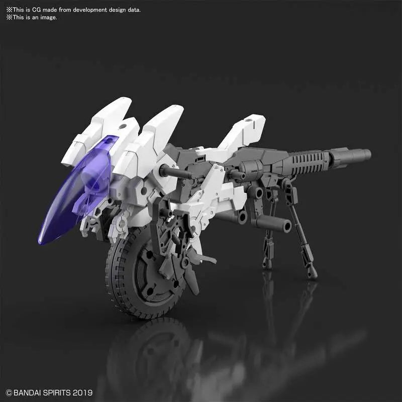 BANDAI EX ARM VEHICLE CANNON BIKE 1/44 MODEL KIT 30MM