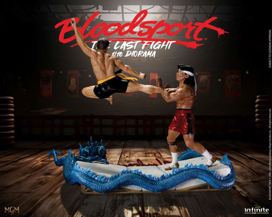 BLOODSPORT LAST FIGHT STATUA DIORAMA RESINA 1/10 ED LIMITATA INFINITE STATUE