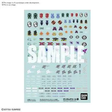 BANDAI - GUNDAM DECAL 124 BUILD DIVERS MULTI 1 MODEL KIT