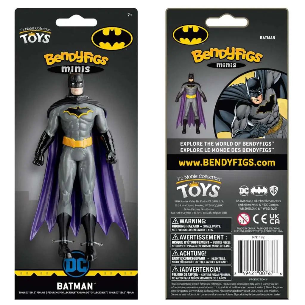 NOBLE COLLECTIONS BATMAN - DC COMICS MINI BENDYFIG FIGURA 14 cm