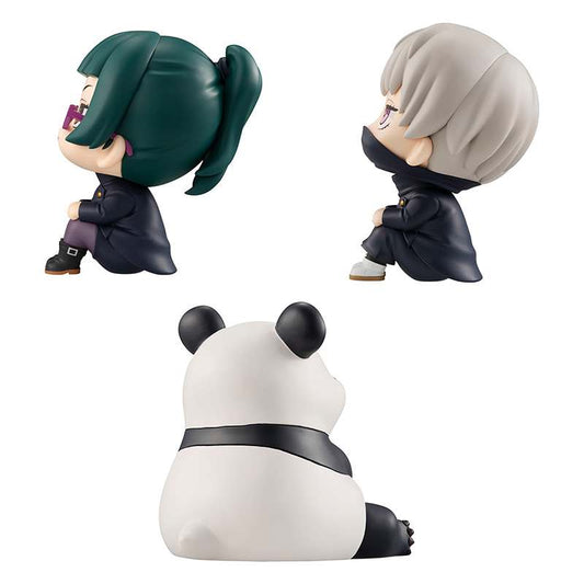 JUJUTSU KAISEN LOOK UP PVC STATUAS MAKI & TOGE & PANDA LIMITED VER. 11 CM MEGAHOUSE