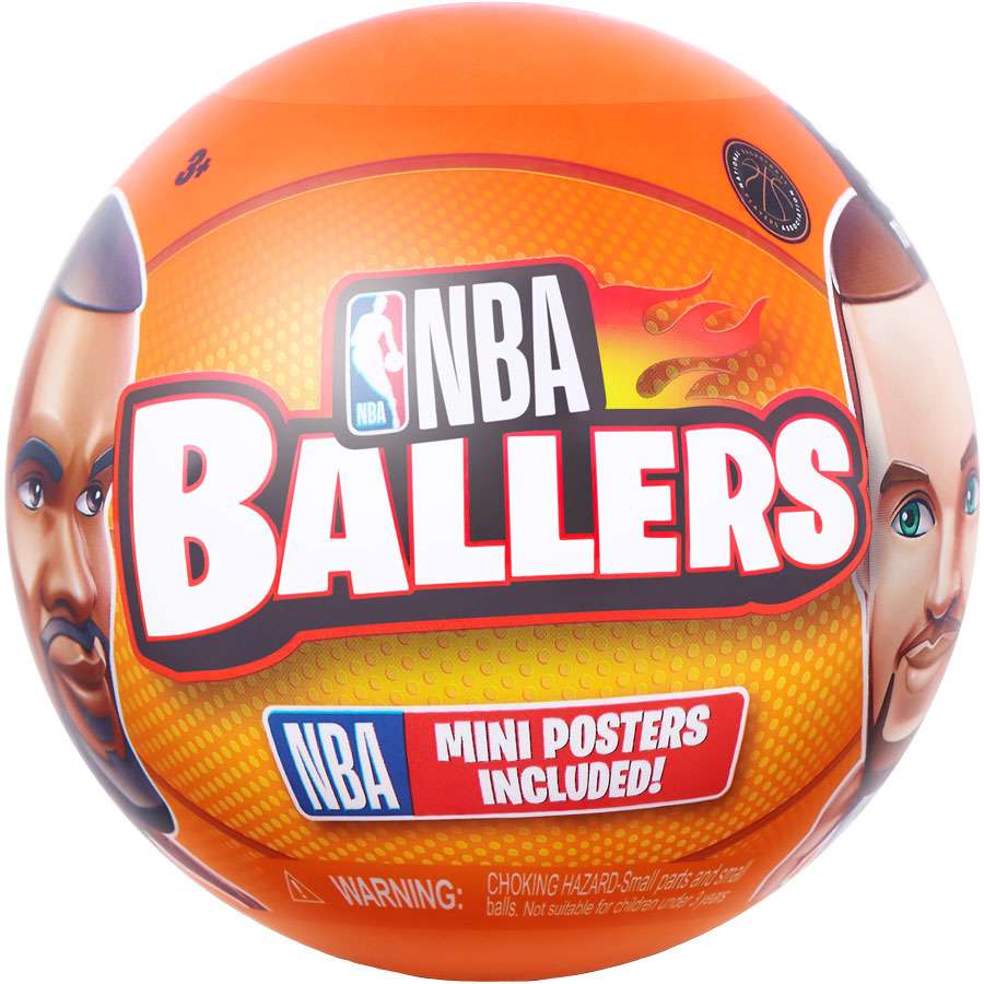 NBA BALLERS STATUA 5-SURPRISE S1 DISPLAY 12 PZ 10 CM ZURU