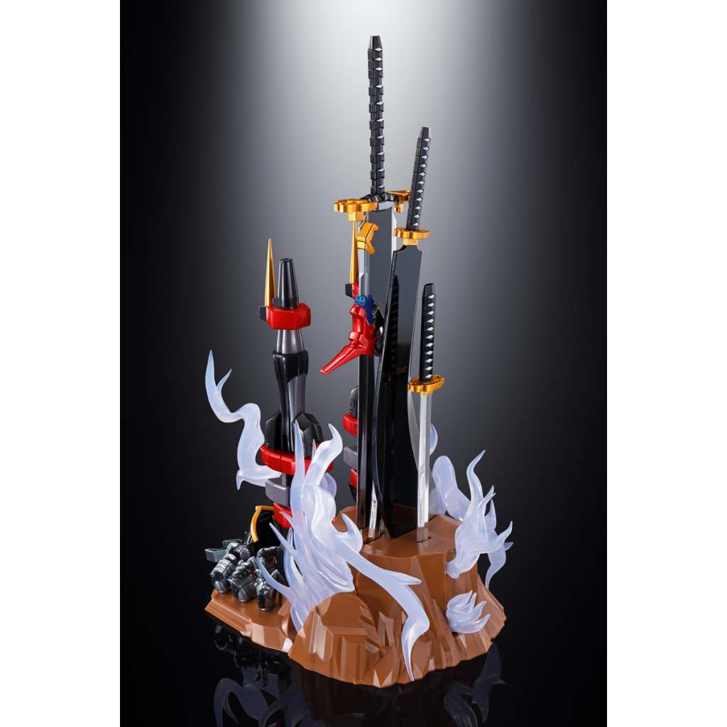 BANDAI GX-46R DYGENGUAR + AUSSENSEITER ACTION FIGURE 18 cm