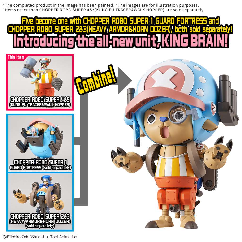 CHOPPER ROBO SUPER 4&5 KUNG FU TR & WALK