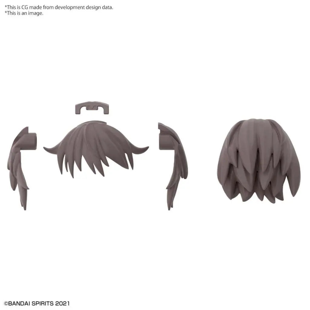 BANDAI 30MS OPTION HAIR STYLE PARTS VOL 4 (4) MODEL KIT -