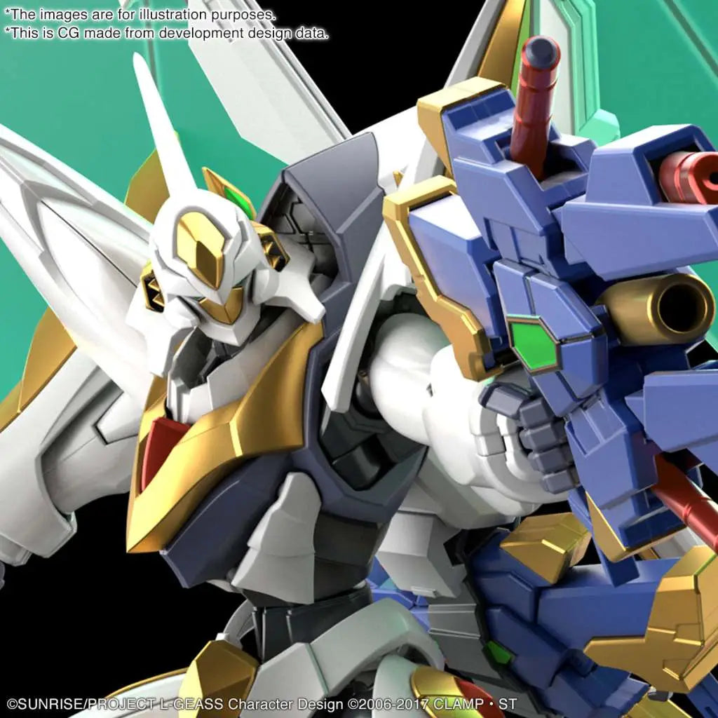 BANDAI HG LANCELOT ALBION 1/35 MODEL KIT 14 cm