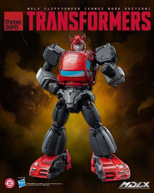 TRANSFORMERS MDLX CLIFFJUMPER COMIC AF