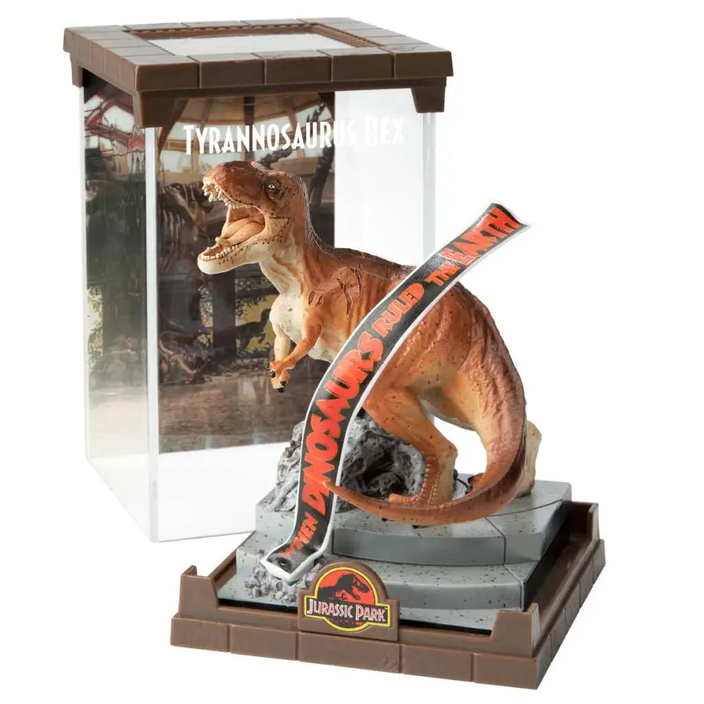 NOBLE COLLECTIONS JURASSIC PARK TYRANNOSAURUS REX FIGURA