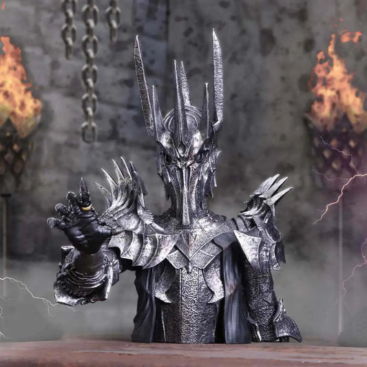 NEMESIS NOW LORD RHE RING SAURON BUST BUSTO 39cm