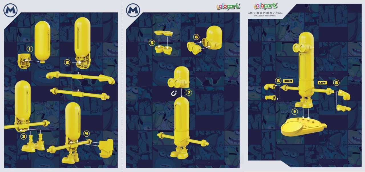 DESPICABLE ME 4 AMK SUPERTIM MODEL KIT
