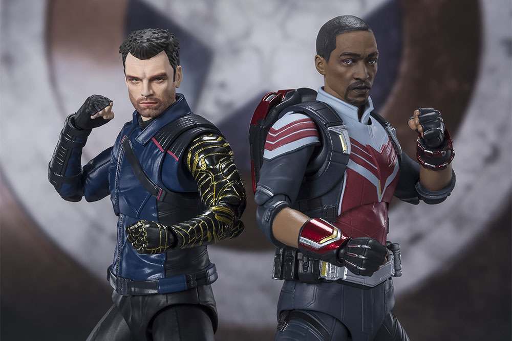 BANDAI FALCON WINTER SOLDIER BUCKY BARNES ACTION FIGURE 16 cm