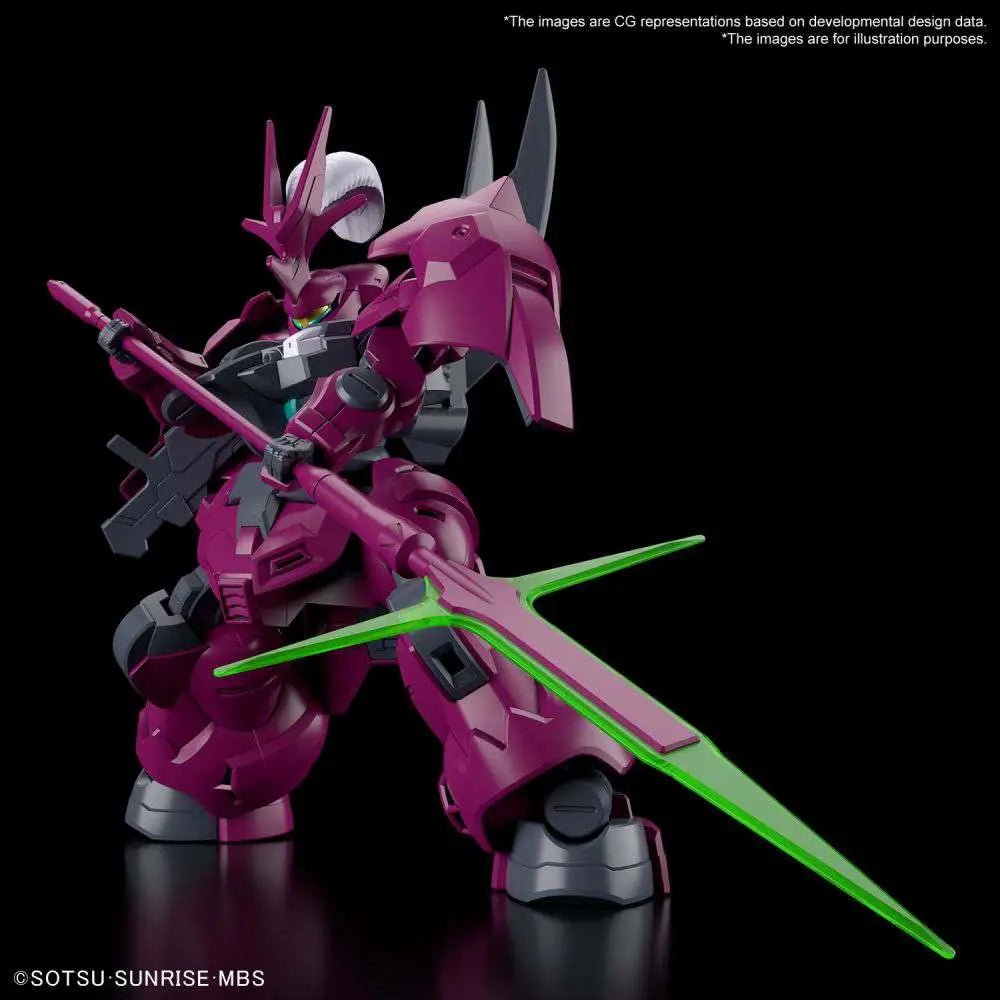 BANDAI HG GUEL S DILANZA 1/144 MODEL KIT 12 cm
