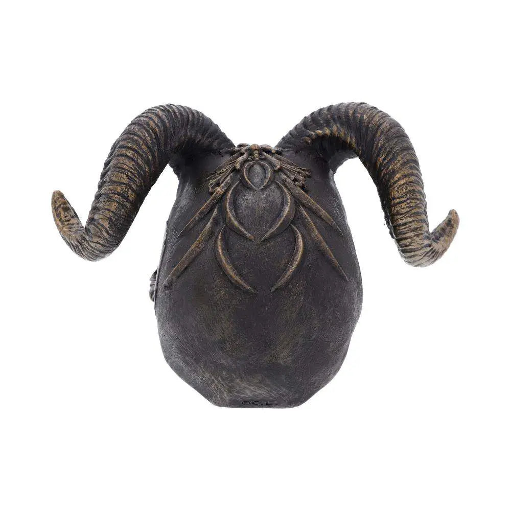 NEMESIS NOW DIABOLUS HORNED SKULL STATUA